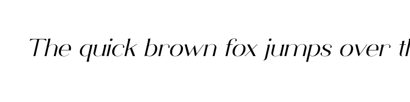 Preview of Avegas Royale Italic