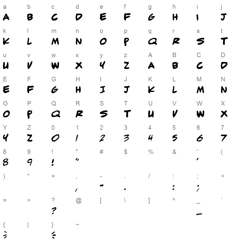 adam warren 02 Character Map