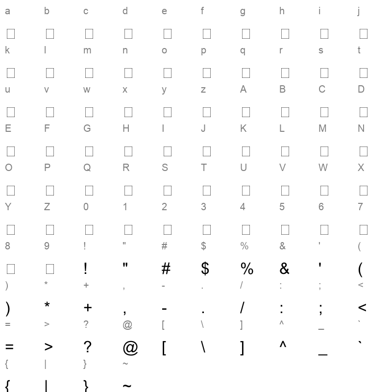 alqalam AlQalam Khalid Maqbool Character Map
