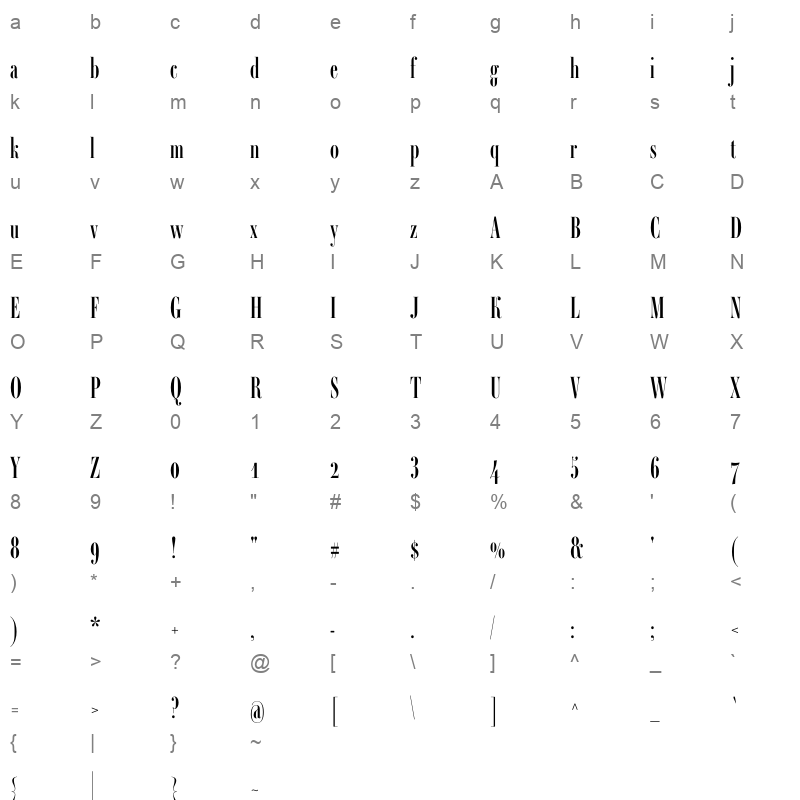 ambroise std francois demi Character Map