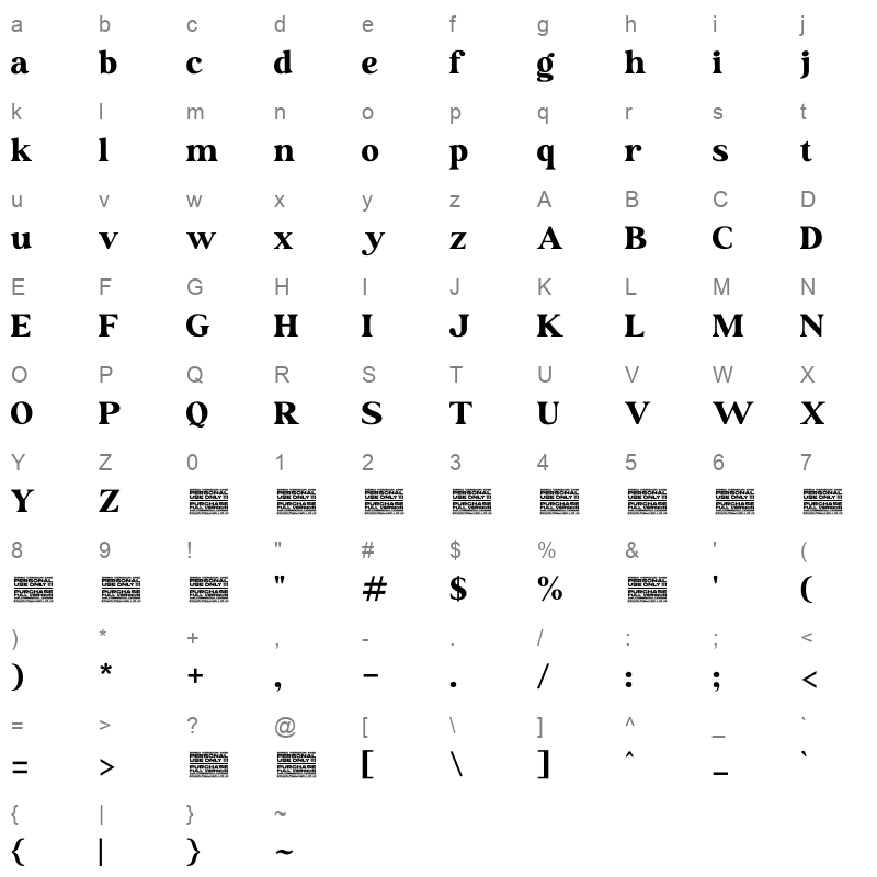 Amoura Rosbele Character Map