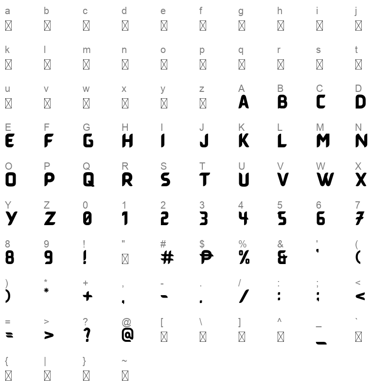 barabara final Character Map