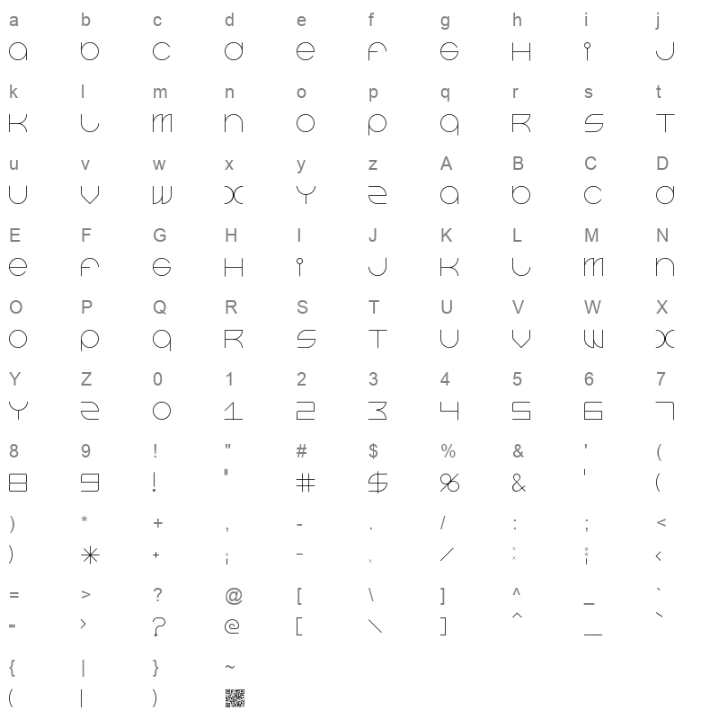 beast mode suite regular Character Map