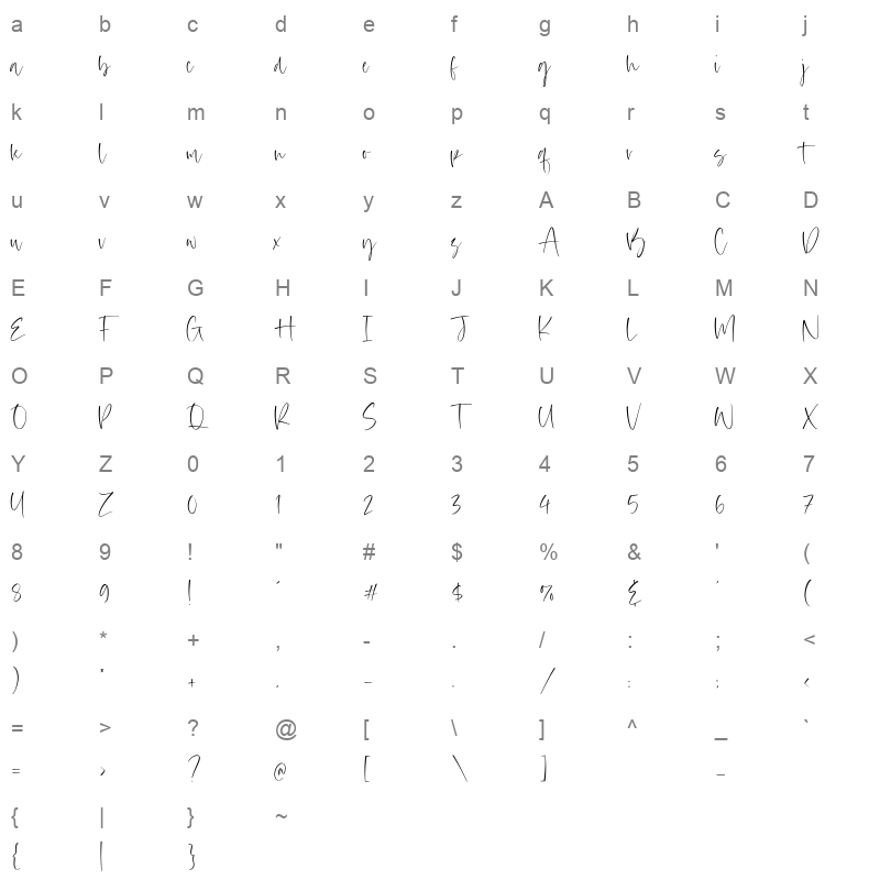 Gustavo Austin Character Map