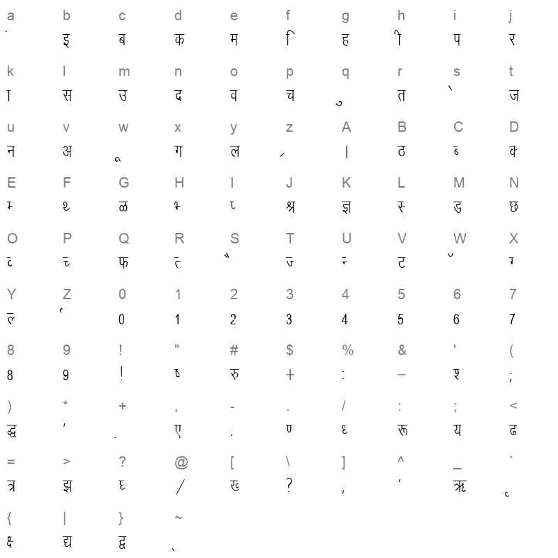 Kruti Dev 010 Condensed Regular Free Download At True Fonts True Fonts