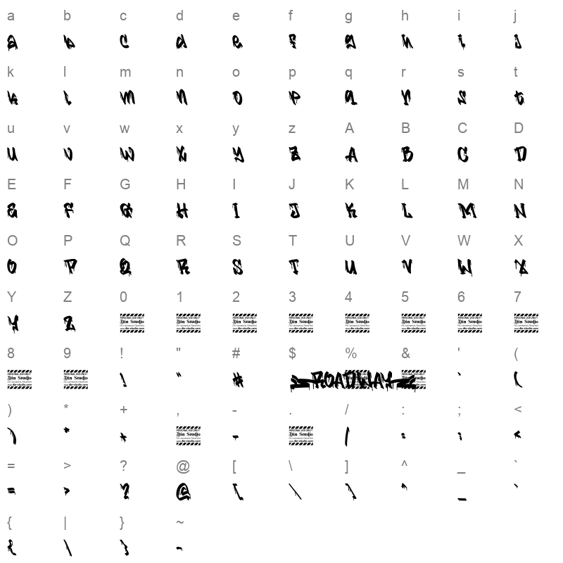 Roadway Character Map