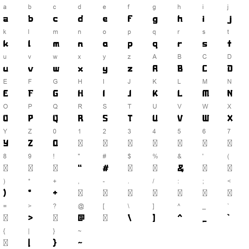 Vatuen Helathro Character Map