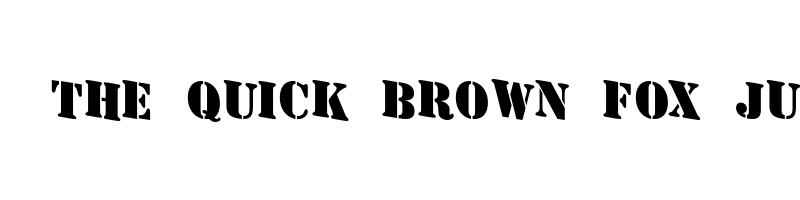 Preview of a stamper down bold