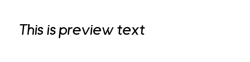 Preview of Abd ElRady Italic