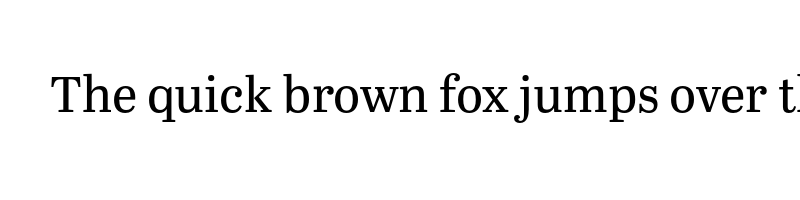 Preview of abril text regular