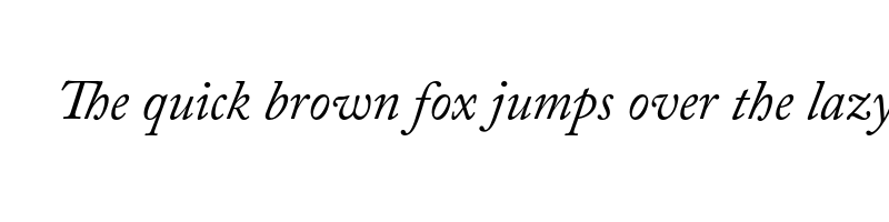 Preview of acaslonpro italic