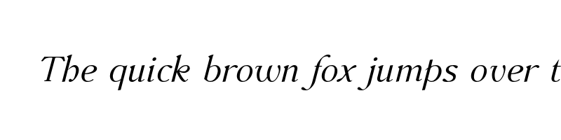 Preview of accanthis adf std italic