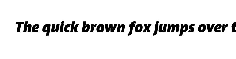 Preview of acorde black italic