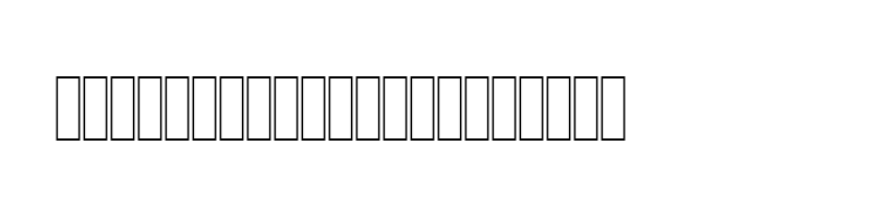 Preview of ACS Hieroglyphic Regular