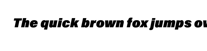 Preview of acumin pro ultrablack italic