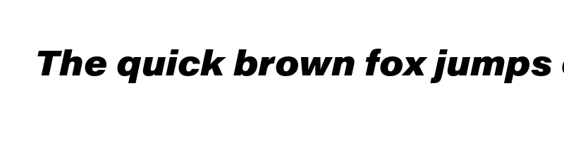 Preview of acumin pro wide black italic