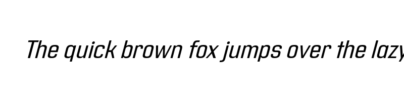 Preview of address sans pro regular italic