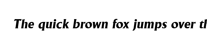 Preview of adelon serial xbold italic