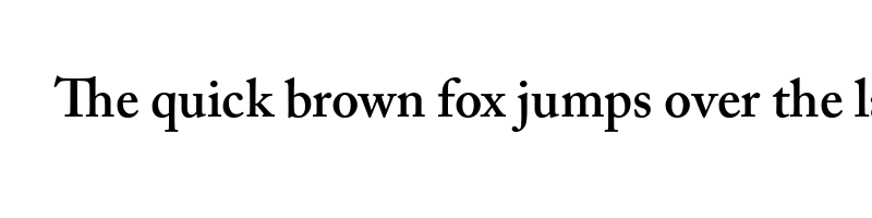 Preview of adobe caslon pro semibold