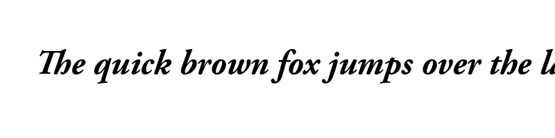 Preview of adobe garamond pro bold italic