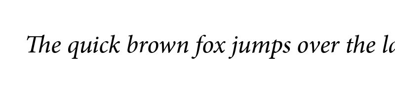 Preview of adobe hebrew italic