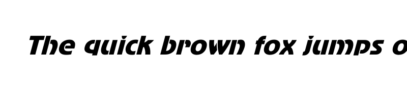 Preview of adver gothic italic