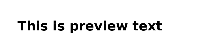 Preview of ae Ouhod Bold