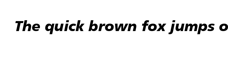 Preview of ag foreigner bold italic