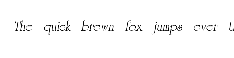 Preview of ag university cyrillic oblique medium