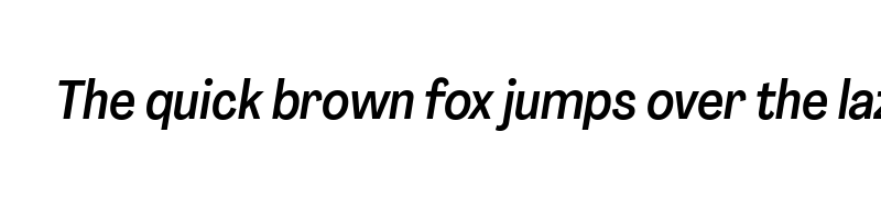 Preview of agrandir tight medium italic