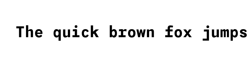 Preview of agyx mono bold