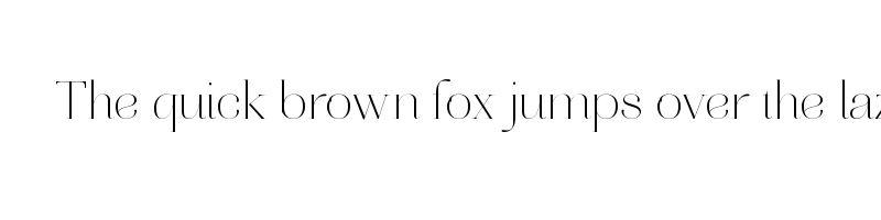 font preview of aire roman pro