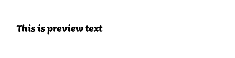 Preview of Aisha Arabic Extrabold