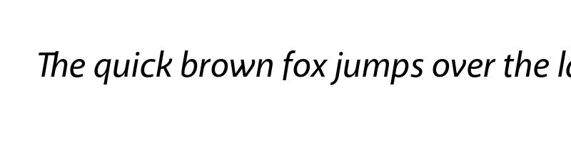 Preview of akagi pro medium italic