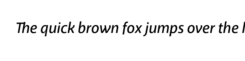 Preview of akagi pro semibold italic