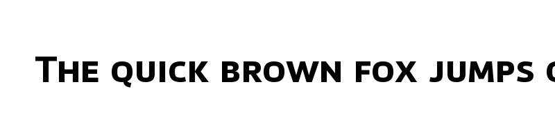 font preview of akwe pro ext sc bold