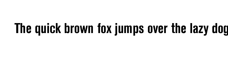 Preview of akzidenz grotesk bq bold condensed alt