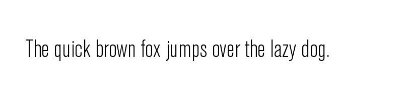 Preview of akzidenz grotesk bq light condensed
