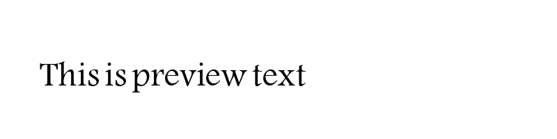 Preview of Al Afefah Font Regular