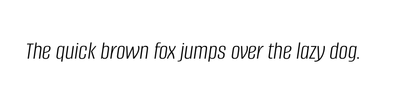 Preview of alumni sans light italic