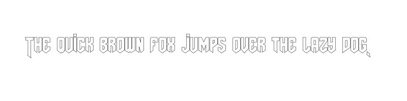 Preview of amazdoom right outline