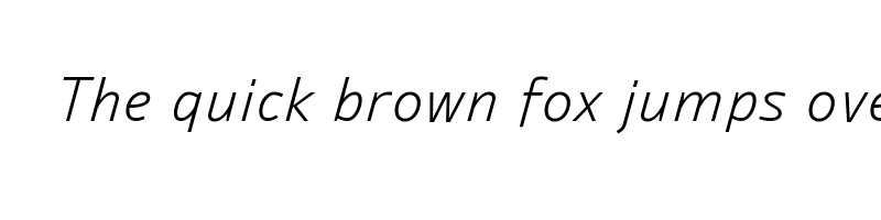 Preview of ambiguity normate light italic
