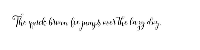 Preview of amellia script