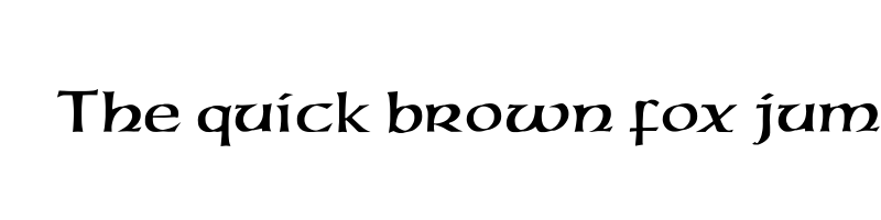 Preview of american uncial regular