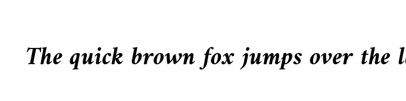 Preview of amiri bold italic