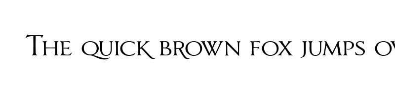 font preview of anavio smallcaps