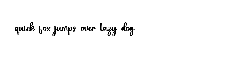 font preview of And You