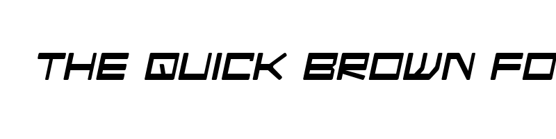 font preview of android nation italic