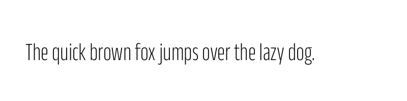 font preview of AnekOdia Condensed ExtraLight