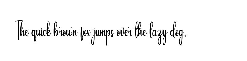 font preview of angel otf